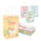 Llama Party Favor Paper Gift Bags with Handles, Whole Llama Fun Fiesta (24 Pack)